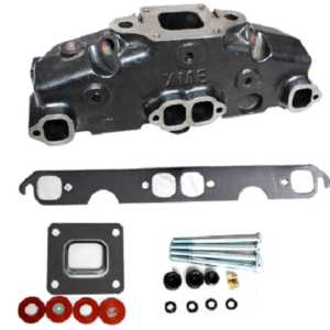 V8 exhaust manifolds to suit Mercuiser 5.0 5.7 6.2L engines - dry type