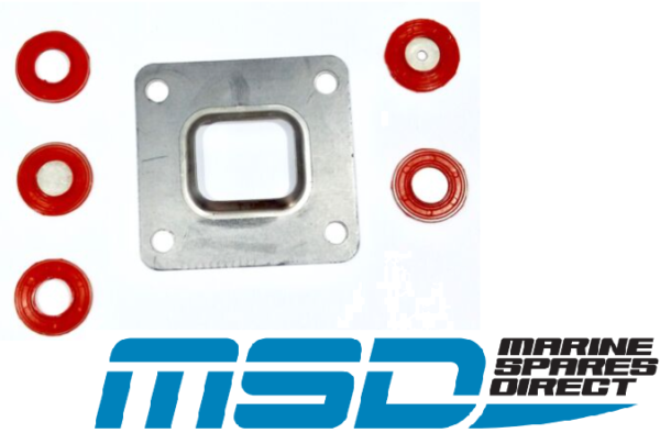 Riser Gasket to suit Mercruiser Dry Exhaust - Includes Closed, Open & Restricted